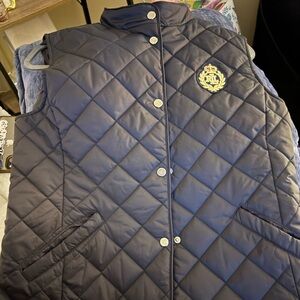 Ralph Lauren Dark Blue Quilted Vest